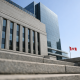 Exterior of the Bank of Canada headquarters on a bright day, symbolising monetary policy communication