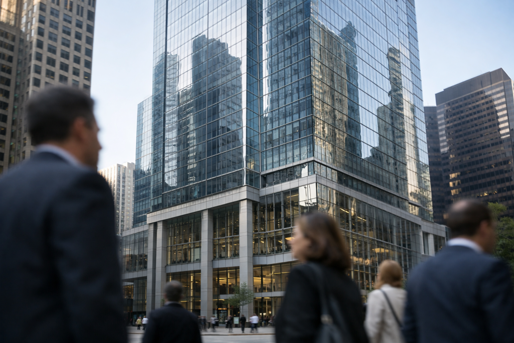 BofA Redeems .6bn Senior Notes Ahead of Maturity – Bank of America senior notes redemption Bank of America corporate signage on a glass tower in a US financial district – Bank of America senior notes redemption